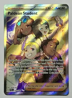 Paldean Student 231/091 (NM) IR Scarlet & Violet: Paldean Fates 2024 Pokemon - Image 1