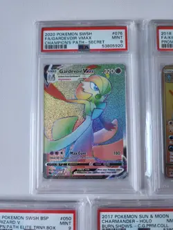 (9) Pokemon PSA Slabs Lot Gardevoir Kingdra Charizard Venusaur Ho-Oh Zapdos - Image 2