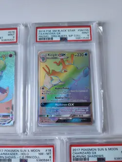 (9) Pokemon PSA Slabs Lot Gardevoir Kingdra Charizard Venusaur Ho-Oh Zapdos - Image 3
