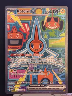 Rotom EX 126/094 Me02: Phantasmal SIR Pokemon TCG - Image 1