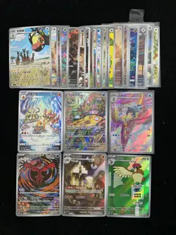 2025 Pokemon TCG S-Chinese Pidgeotto Pidgey Farigiraf AR Holo Lot*30 LU57 - Image 1