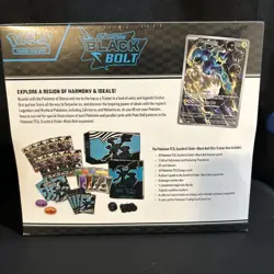 Pokemon TCG Scarlet & Violet Black Bolt ETB Elite Trainer Box - NEW Sealed - Image 2