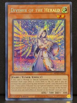 Yugioh Diviner Of The Herald MP22-EN056 1st Ed Secret Rare Nm-M - Image 1