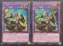 YUGIOH 2x Elder Entity N'tss RA01-EN026 Secret Rare NM/Mint - Image 1