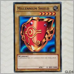 Millennium Shield - GLD4-EN001 - Common Limited Edition Yugioh - Image 1
