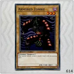 Armored Zombie - SBLS-EN027 - Common 1st Edition Yugioh - Image 1