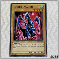 Luster Dragon - SDBE-EN004 - Common 1st Edition Yugioh - Image 1