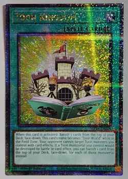 Yugioh Toon Kingdom MP24-EN006 Quarter Center Secret Rare 1st Ed - Image 1