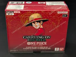 Auction #2 One Piece TCG OP-13 Carrying On His Will Booster Box SEALED - Image 1