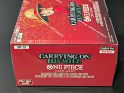 Auction #2 One Piece TCG OP-13 Carrying On His Will Booster Box SEALED - Image 4