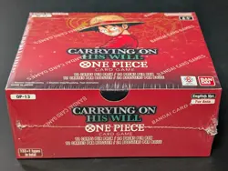 Auction #2 One Piece TCG OP-13 Carrying On His Will Booster Box SEALED - Image 5