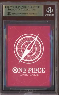 2023 One Piece Paramount War #OP02072 Zephyr Alt Art BGS 9.5 GEM MINT - Image 2
