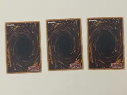 Yugioh Fiend's Sanctuary x 3 - 1st Edition Rare LP - Plus Free Holographic Card - Image 2