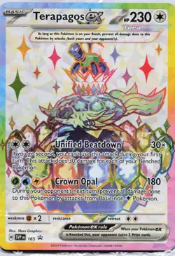 Terapagos ex - Promo Holo SV: Scarlet & Violet Promo Cards 165 NM - Image 1