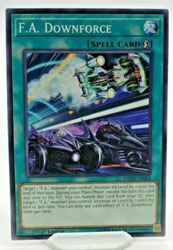 Yugioh F.A. Downforce MP18-EN094 1st Edition Common Card - NM/M - Image 1