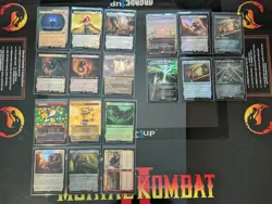 Magic The Gathering 18 Card Lot 6 LotR 6 Fallout 6 Assassin's NM Mythic Foil - Image 1