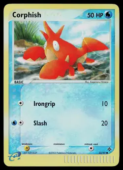 Pokemon Card - Corphish Dragon 53/97 Common Reverse Holo - Image 1
