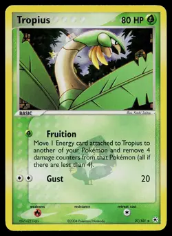 Pokemon Card - Tropius Hidden Legends 27/101 Rare Reverse Holo - Image 1