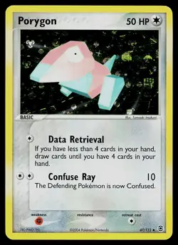 Pokemon Card - Porygon FireRed & LeafGreen 47/112 Uncommon Reverse Holo - Image 1