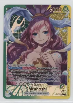 2025 One Piece Card Game: A Fist of Divine Speed OP11 L (Alt Art) Shirahoshi - Image 1
