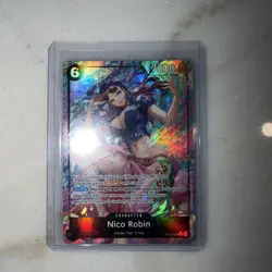 Nico Robin (Alt Art) OP12-087 SR Legacy of the Master ONE PIECE Card English - Image 1