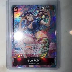 Nico Robin (Alt Art) OP12-087 SR Legacy of the Master ONE PIECE Card English - Image 2