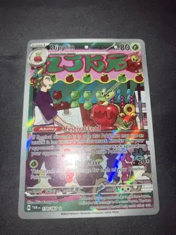 Pokemon TCG Dipplin Scarlet & Violet Twilight Masquerade Holo Card 170/167 NM - Image 2