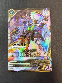 Gundam ARSENAL BASE Card Sample Card Wing Gundam Aerial BANDAI JAPAN - Image 4