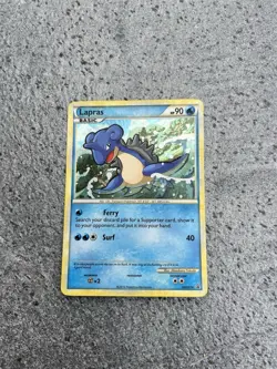 Pokemon TCG Lapras HGSS14 Promo Star Holo Rare Card - Image 2