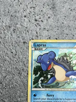 Pokemon TCG Lapras HGSS14 Promo Star Holo Rare Card - Image 3