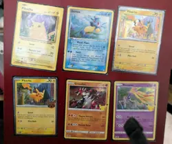 Pokemon Cards And Coins, Includes Rare, v, Ex, Trick Or Trade, 25th And More - Image 5