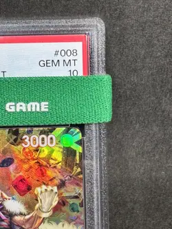 PSA 10 One Piece Card Buggy Formidable Enemies UC Parallel OP03-008 Japanese - Image 3