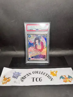 PSA 10 One Piece Card Boa Hancock ST17-004 SR Parallel Storage Box Gold Japanese - Image 1