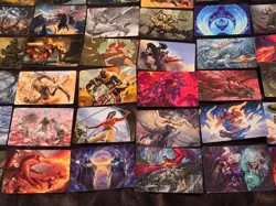 MTG Lot of 80 ART SERIES Cards -NO DOUBLES-Some Gold Signatures - Image 4