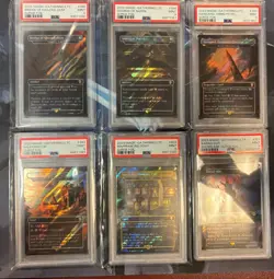2023 MTG TALES OF MIDDLE-EARTH PSA GRADED CARD LOT - SURGE FOILS - Image 1