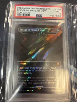 2023 MTG TALES OF MIDDLE-EARTH PSA GRADED CARD LOT - SURGE FOILS - Image 2