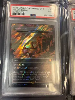 2023 MTG TALES OF MIDDLE-EARTH PSA GRADED CARD LOT - SURGE FOILS - Image 5