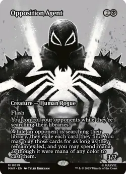 Magic The Gathering Opposition Agent (Borderless), Marvel's Spider-Man Nonfoil - Image 1