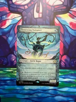 Flitterwing Nuisance Lorwyn Eclipsed Showcase Rare - Image 1