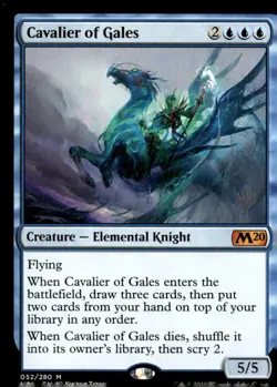 Core Set 2020 #52 Cavalier of Gales - Image 1