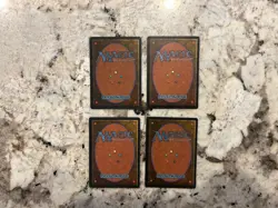 Mtg Dark Ritual x4 - Magic the Gathering Dark Ritual Playset Played - Image 2