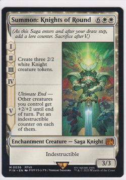 MTG Summon: Knights of Round - Final Fantasy - Image 1