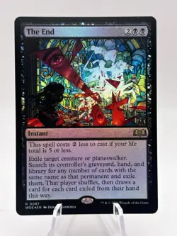 The End 0087 Foil Wilds of Eldraine WOE MTG NM - Image 1