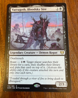 Varragoth, Bloodsky Sire (KHM) NM MTG Magic the Gathering - Image 1