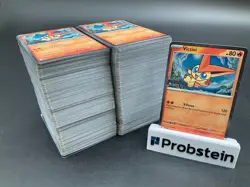 Lot of Over (500) Pokemon BLK EN Black Bolt Stamped #012 Victini - Image 1