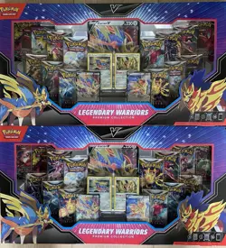 (Lot Of 2) Pokemon TCG Legendary Warriors Premium Collection NEW Factory Sealed - Image 1