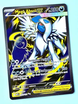 2025 Pokemon Mega Evolution LOT of 3: MEGA ABSOL ex, SHIFTRY, & BULBASAUR NM!!! - Image 3