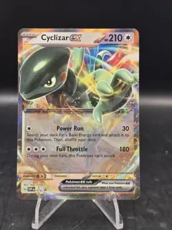 Pokemon TCG Cyclizar ex SVP 018 Black Star Promo Holo NM - Image 1