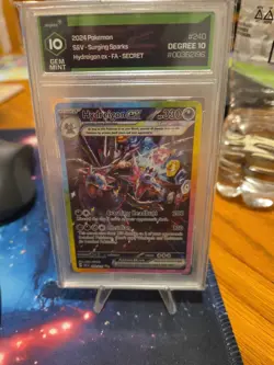 2024 Pokemon S&V - Surging Sparks Hydreigonex -FA - Degree Grading Gem Mint 10 - Image 1