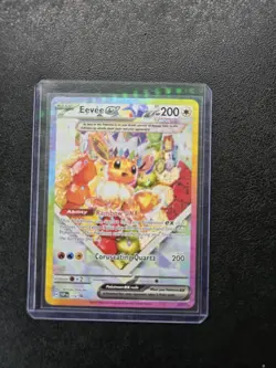 Pokemon TCG Eevee EX SVP 174 Ultra Rare Holo Promo 2025 Prismatic Evolutions - Image 1